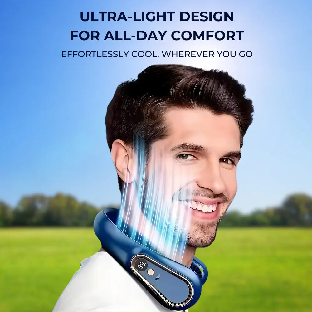 BreezeBuddy™ 5-Mode Cooling Neck Fan