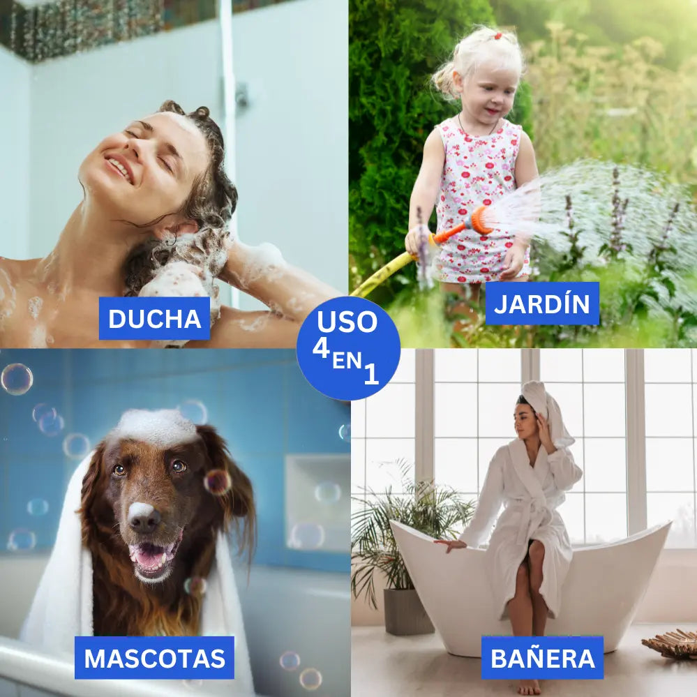 Filtro de Ducha de 20 Etapas: Para Una Mejor Piel y Cabello