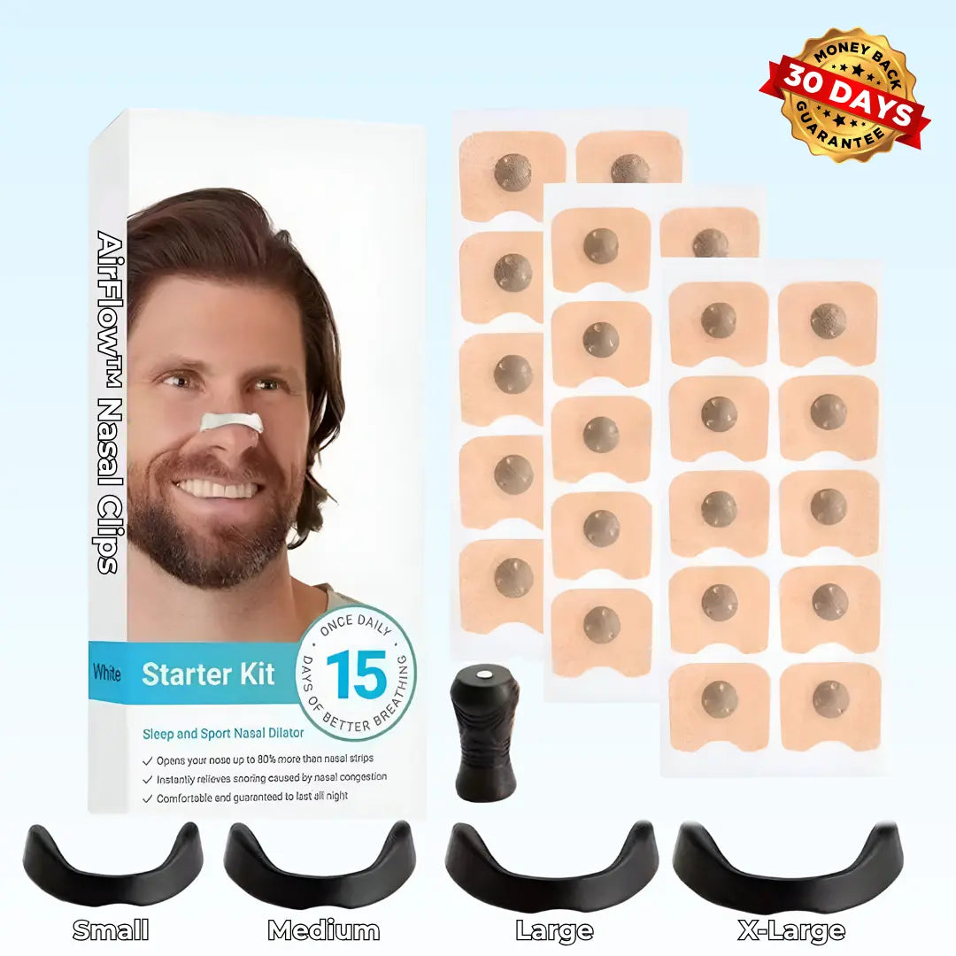 AirFlow™ Anti-Snoring Nasal Clips