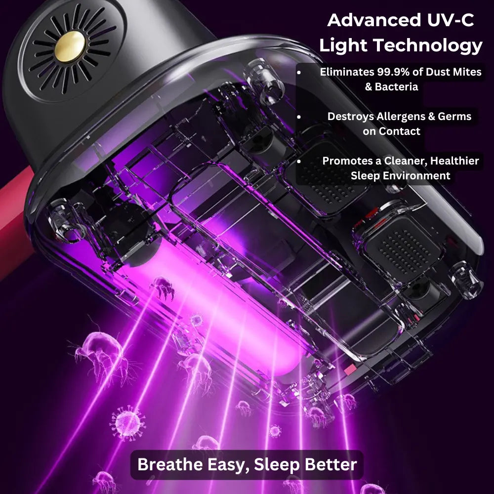 PureVac™ UV Deep Cleaner - Eliminate Mites & Allergens