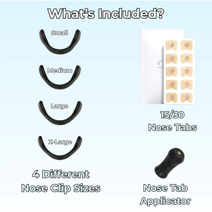 AirFlow™ Anti-Snoring Nasal Clips