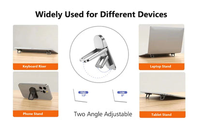 Mini Adjustable Laptop Stand - 2 Pack