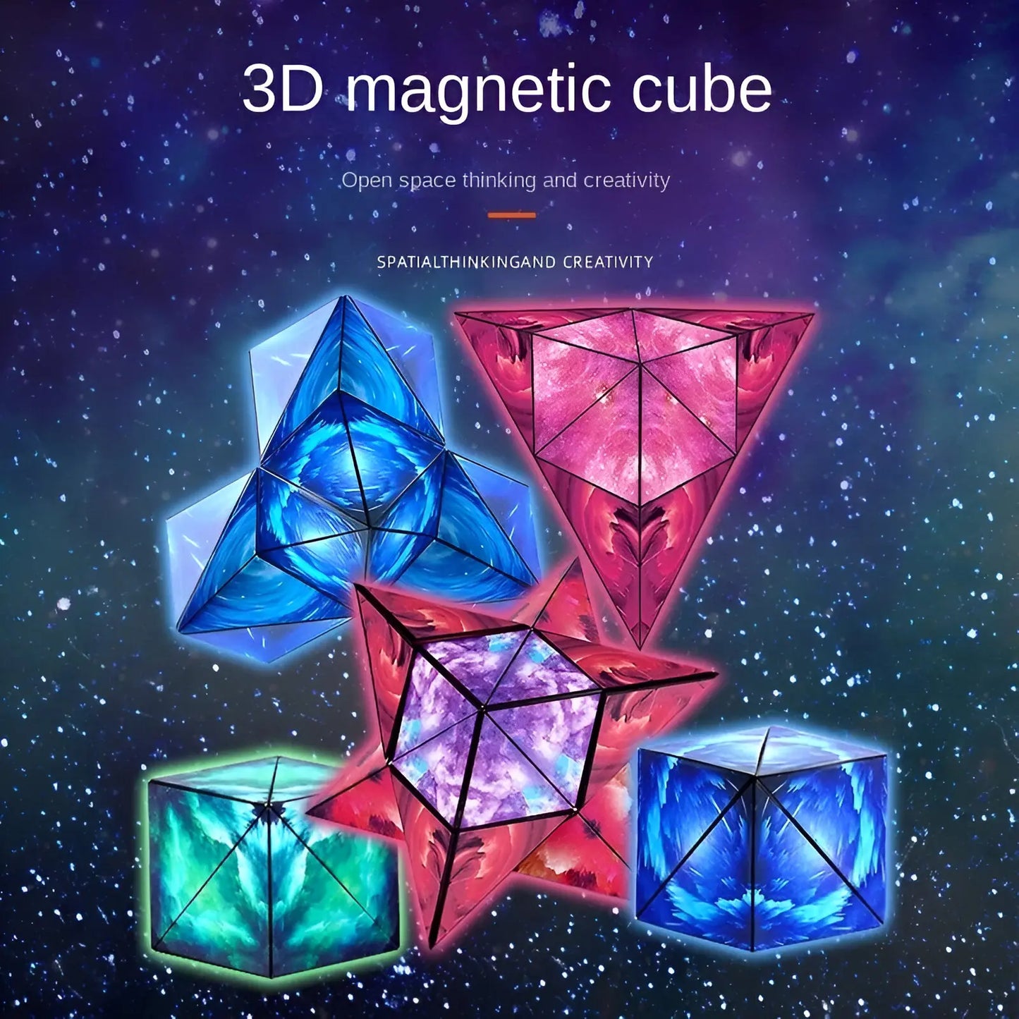 ShapeShifter™ Magic Puzzle Cube