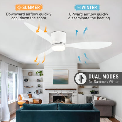 LED Ceiling Fan with Remote Control